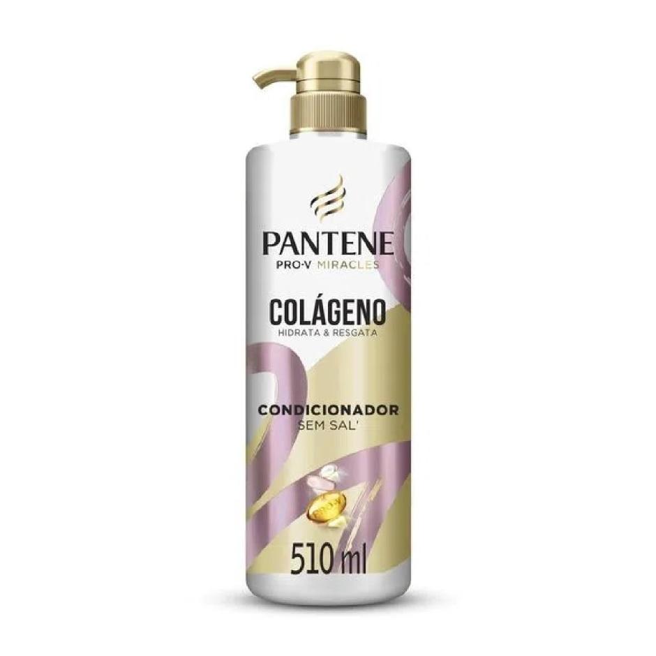 Condicionador Pantene Colágeno Hidrata & Resgata Cabelo Seco 510ml