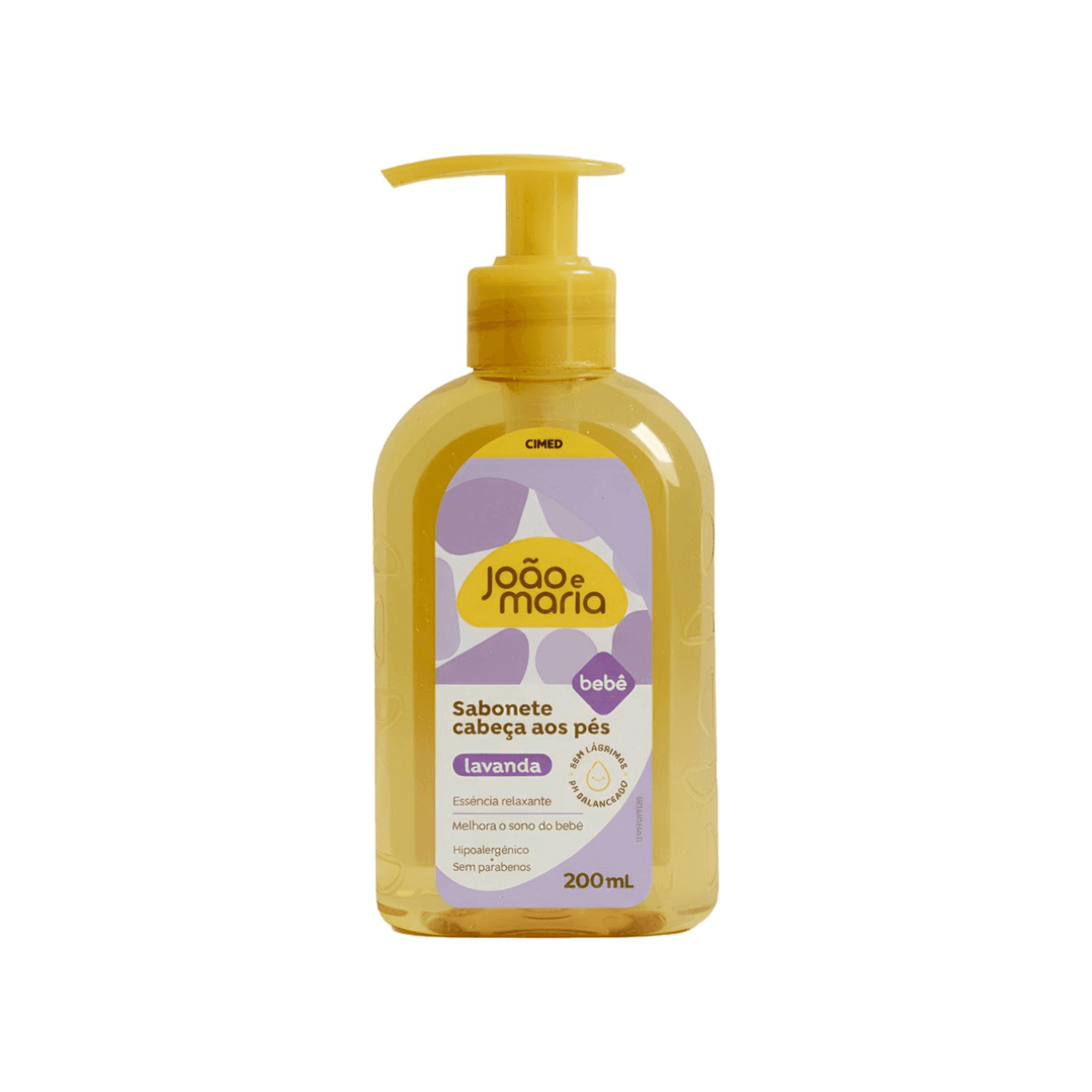 Sabonete Líquido João E Maria Lavanda 200ml - Imagem 1