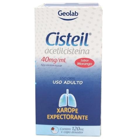 Cisteil Xarope Adulto 40mg 120ml - Imagem 1