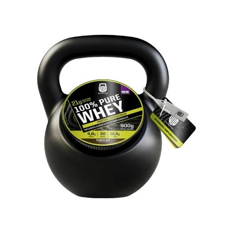 Whey Protein Wod Nutrition Concentrado 100% Puro Sabor Chocolate 900g - Imagem 1