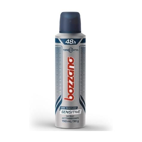 Desodorante Aerossol Bozzano Sem Perfume Sensitive 48h 150ml - Imagem 1