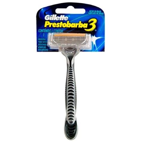 Aparelho de Barbear Gillette Prestobarba 3 1 Unidade - Imagem 1