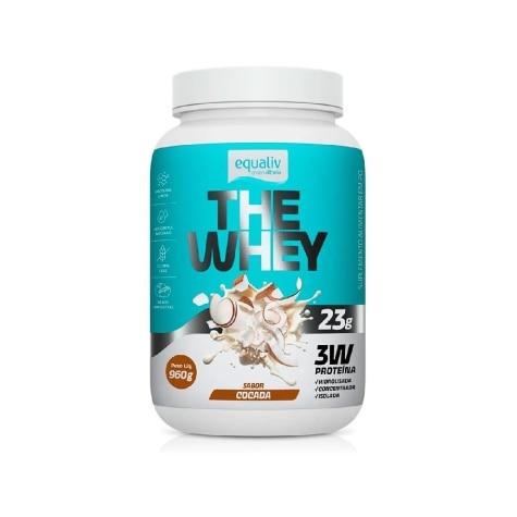 Whey Equaliv The Whey Sabor Cocada 960g - Imagem 1