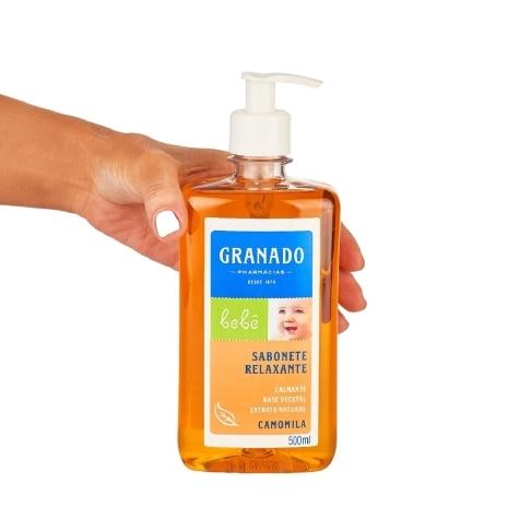Sabonete Líquido Granado Bebê Camomila 500ml - Imagem 3