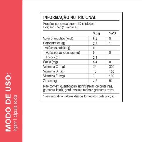 Vitamine-se Gummy Imunidade Kids Sabor Morango 30 Gomas - Imagem 4