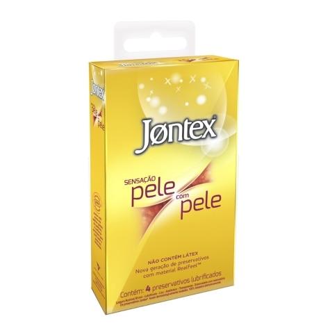 Preservativo Jontex Lubrificado Sensação Pele com Pele 4 Unidades - Imagem 3