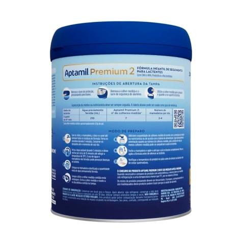 Fórmula Infantil Aptamil Premium 2 800g - Imagem 3