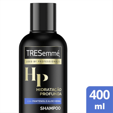 Shampoo TRESemmé Hidratação Profunda Cabelo Seco 400ml - Imagem 1