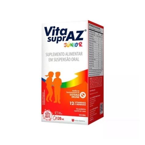 Vita Supraz Júnior Sabor Tutti-Frutti 120ml - Imagem 1