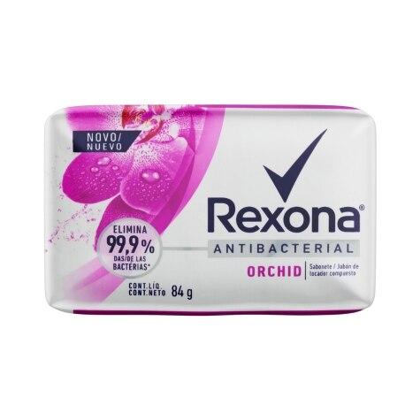 Sabonete Antibacteriano Barra Rexona Água de Rosas 84g - Imagem 1