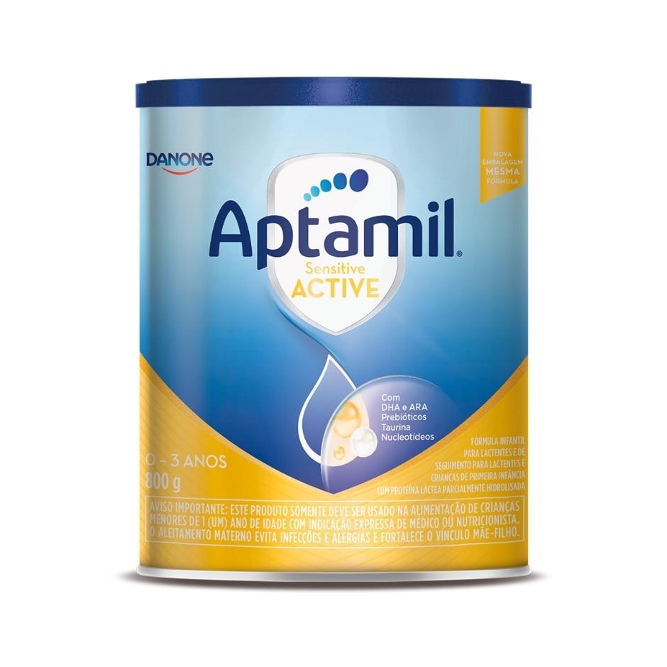 Fórmula Infantil Aptamil Sensitive Active 800g