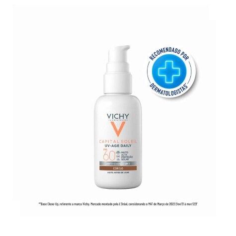 Protetor Solar Facial Vichy Capital Soleil UV-Age Daily FPS60 Cor 5.0 40g - Imagem 4