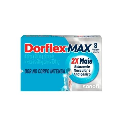 Dorflex Max 8 Comprimidos - Imagem 1