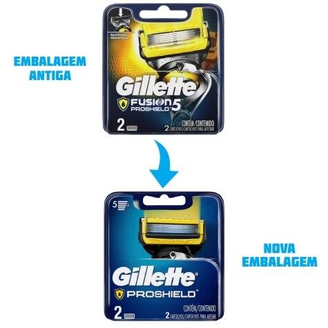 Carga Gillette Proshield 2 Unidades - Imagem 2