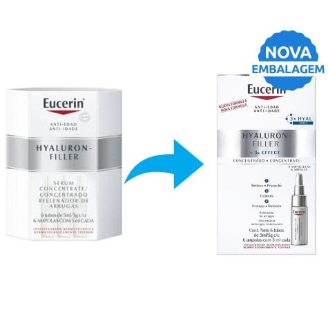 Sérum Eucerin Hyaluron Filler Concentrate Facial 6 Ampolas 5ml - Imagem 2
