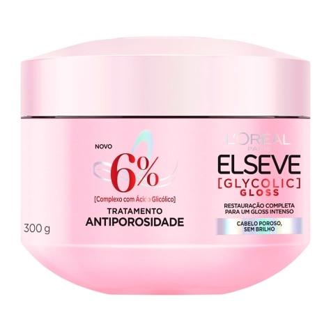 Creme de Tratamento Elseve Glycolic Gloss 300g - Imagem 1