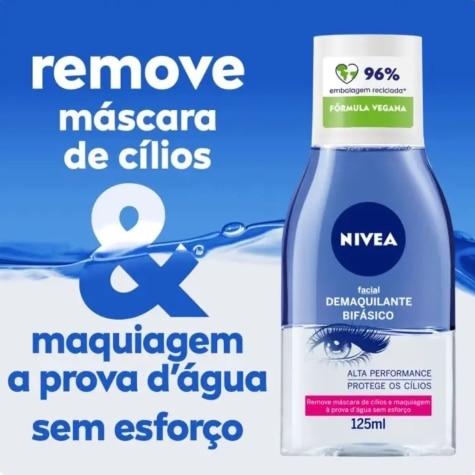 Demaquilante Facial Nivea Bifásico 125ml - Imagem 3