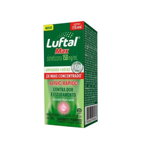 Luftal Max Gotas Sabor Cereja 15ml - Imagem 1