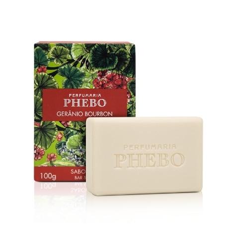 Sabonete em Barra Phebo Gerânio Bourbon 100g - Imagem 2