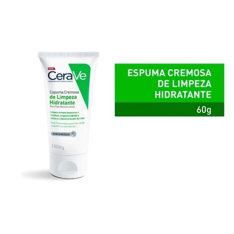 Espuma Cremosa de Limpeza Cerave Sem Perfume Facial 60g - Imagem 1