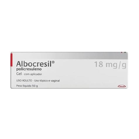 Albocresil Gel 18mg 50g - Imagem 1