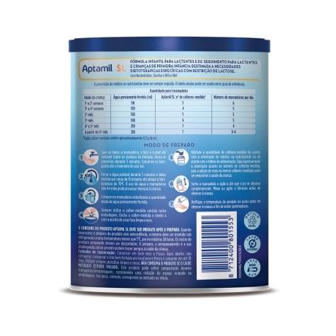 Fórmula Infantil Aptamil SL 400g - Imagem 2