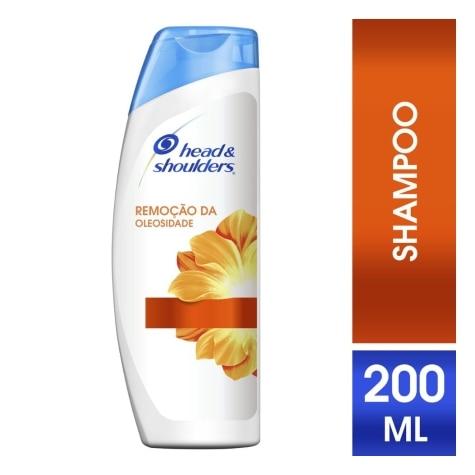 Shampoo Head & Shoulders Remoção da Oleosidade Cabelo Oleoso 200ml - Imagem 2