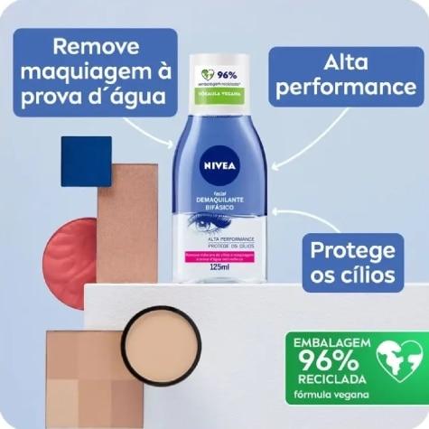 Demaquilante Facial Nivea Bifásico 125ml - Imagem 4