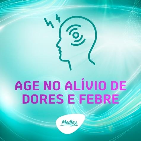Dipirona Monoidratada 50mg Solução Oral Sabor Framboesa 100ml Medley Genérico - Imagem 3