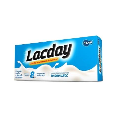 Lacday 10.000 FCC 8 Comprimidos Mastigáveis - Imagem 1