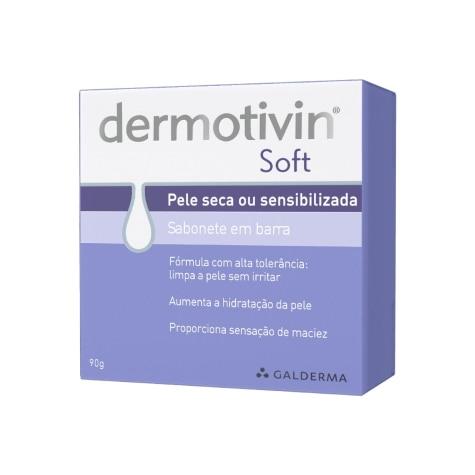 Sabonete em Barra Dermotivin Soft Facial 90g - Imagem 1