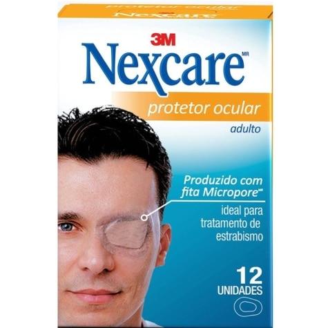 Protetor Ocular Nexcare Adulto 12 Unidades - Imagem 1