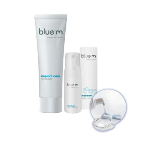 Kit Meu Alinhador Blue M Espuma Oral 50ml + Creme Dental 75ml - Imagem 2