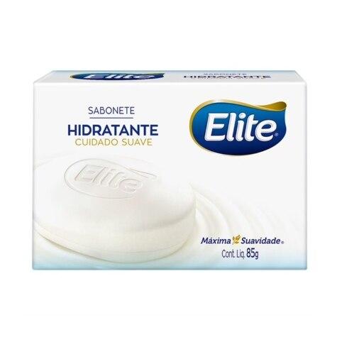 Sabonete Hidratante Barra Elite Cuidado Suave 85g - Imagem 1