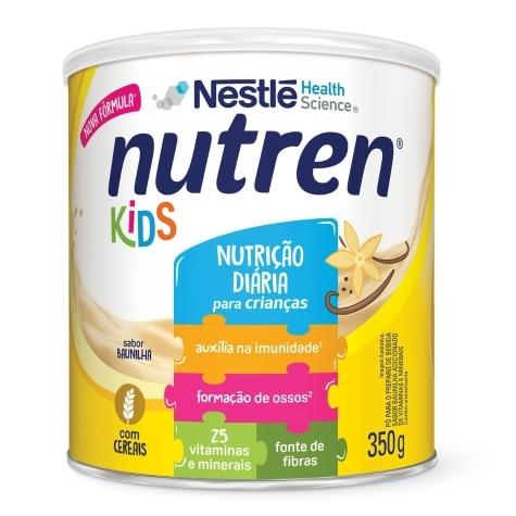 Complemento Alimentar Nutren Kids Sabor Baunilha 350g - Imagem 3