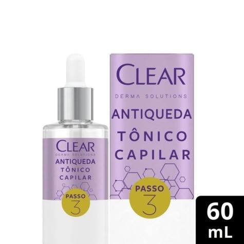 Tônico Capilar Antiqueda Clear Derma Solutions Woman 60ml - Imagem 2