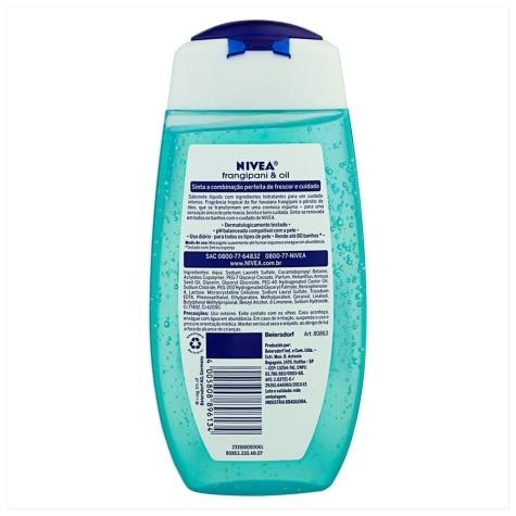 Sabonete Hidratante Líquido Nivea Frangipani & Oil 250ml - Imagem 3