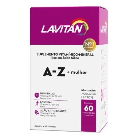 Lavitan A-Z +Mulher 60 Comprimidos - Imagem 1