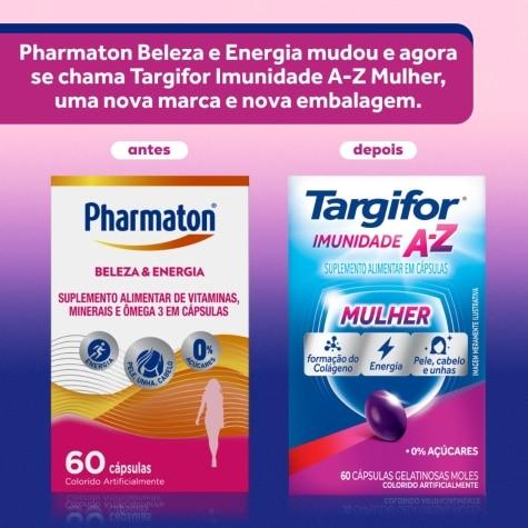 Targifor Mulher Imunidade A-Z 60 Cápsulas - Imagem 3