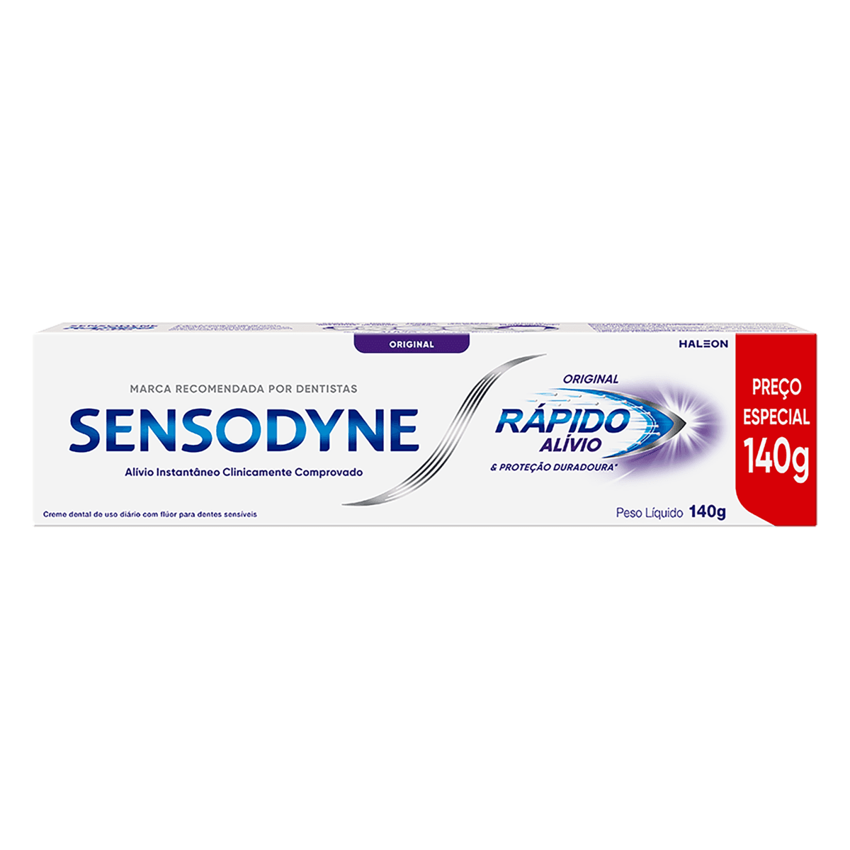 Creme Dental Sensodyne Rápido Alívio Original 140g - Imagem 1
