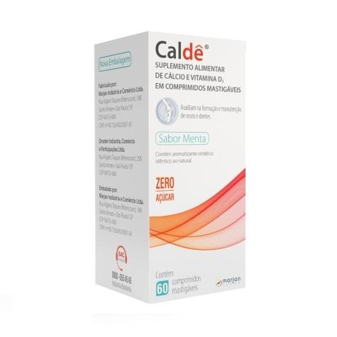 Caldê Cálcio+ Vit D3 60 Comprimidos Mastigáveis - Imagem 1
