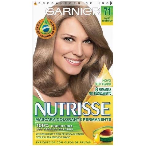 Tintura Nutrisse Garnier Creme 71 Louro Explendido 137ml - Imagem 1