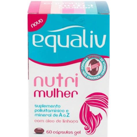 Equaliv Nutri Mulher 60 Cápsulas - Imagem 1