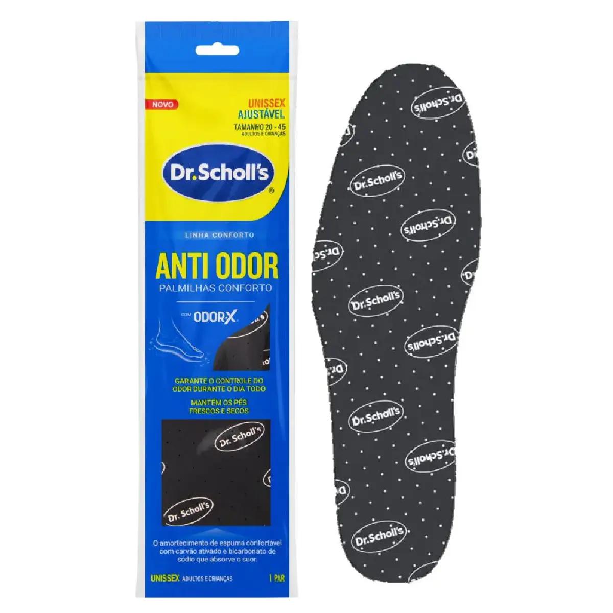 Palmilha Anti Odor Odor-X Dr. Scholls - Imagem 1