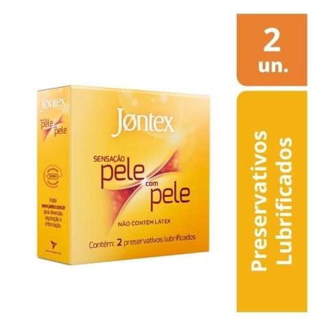 Preservativo Jontex Lubrificado Sensação Pele com Pele 2 Unidades - Imagem 2