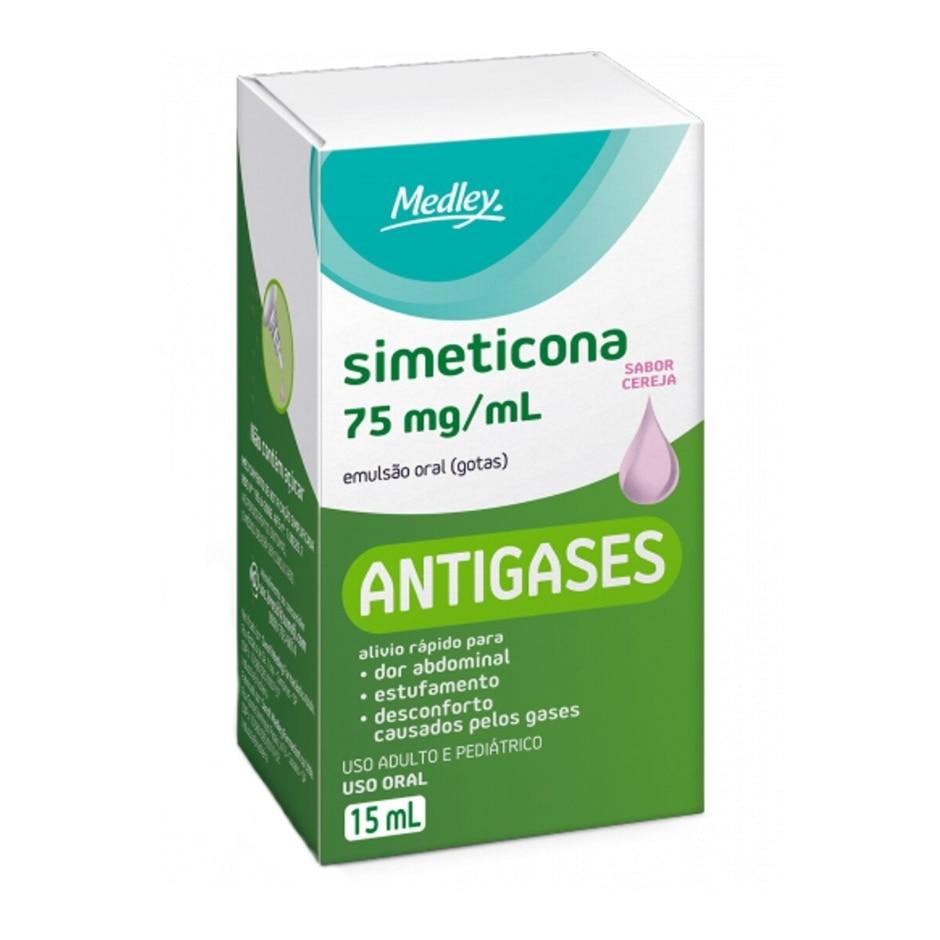 Simeticona Gotas 75mg/ml Sabor Cereja 15ml Medley Genérico