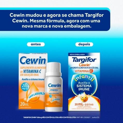 Targifor Cewin Infantil Gotas 20ml - Imagem 2