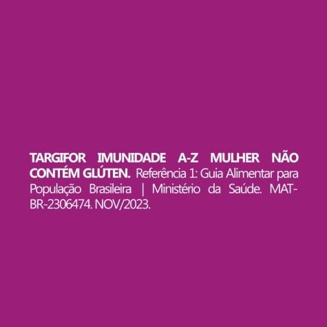Targifor Mulher Imunidade A-Z 60 Cápsulas - Imagem 6