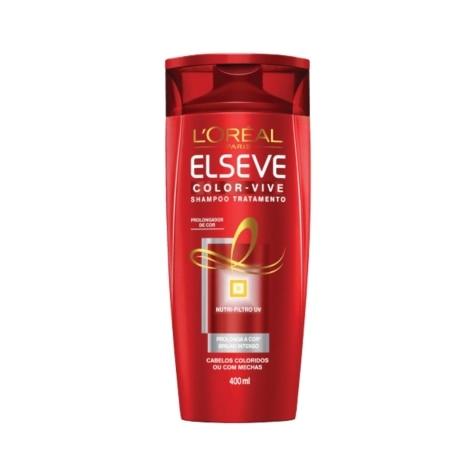 Shampoo Elseve Colorive Cabelos Coloridos 400ml - Imagem 1