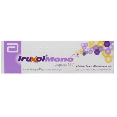 Iruxol Mono Pomada 1,2U 15g - Imagem 1